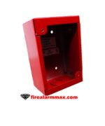 Details about   Edwards G4RB LG Fire protection speaker enclosure red surface mount box only 