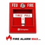 Simplex 4099-9001CB Pull Station Addr Bilingual P/n:0630699