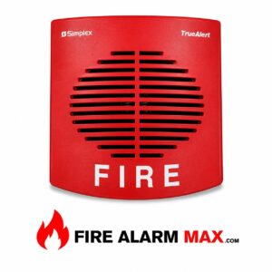 Simplex 4901-9820 Red Non-addressable Horn