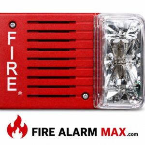 Simplex 4903-9150 Multi-Candela Wall Mount (Red)