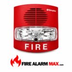 Simplex 4903-9418 Wall Horn Strobe Red P/n:0626587