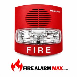Simplex 4903-9418 Wall Horn Strobe Red P/n:0626587