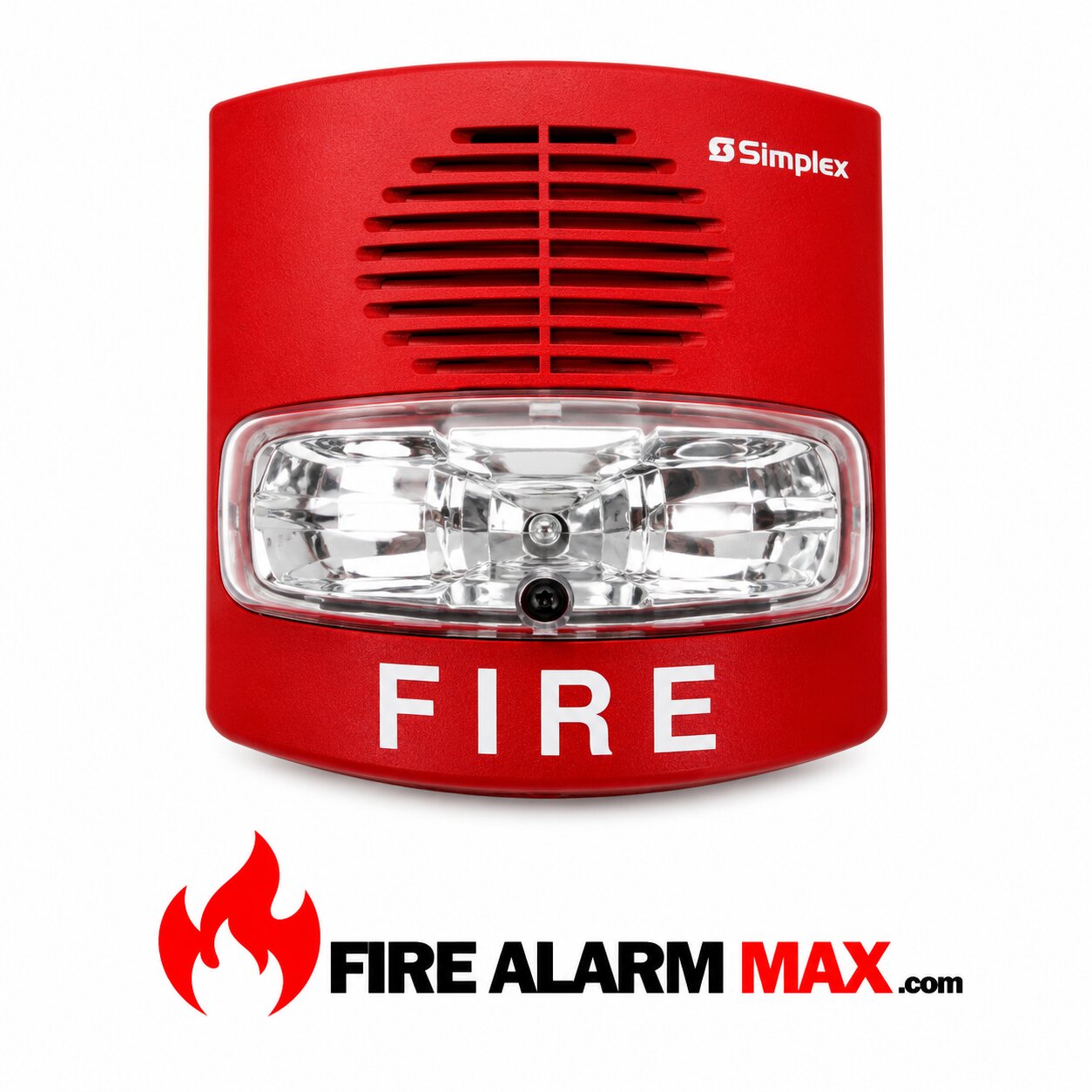 Simplex 4903-9418 Wall Horn Strobe Red P/n:0626587