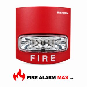 Simplex 4904-9331 Wall Strobe (Red) P/N: 0626580