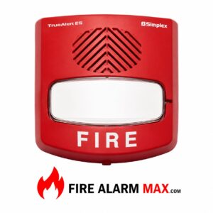 Simplex 49AVC-WRFIRE-O Weatherproof AV Faceplate