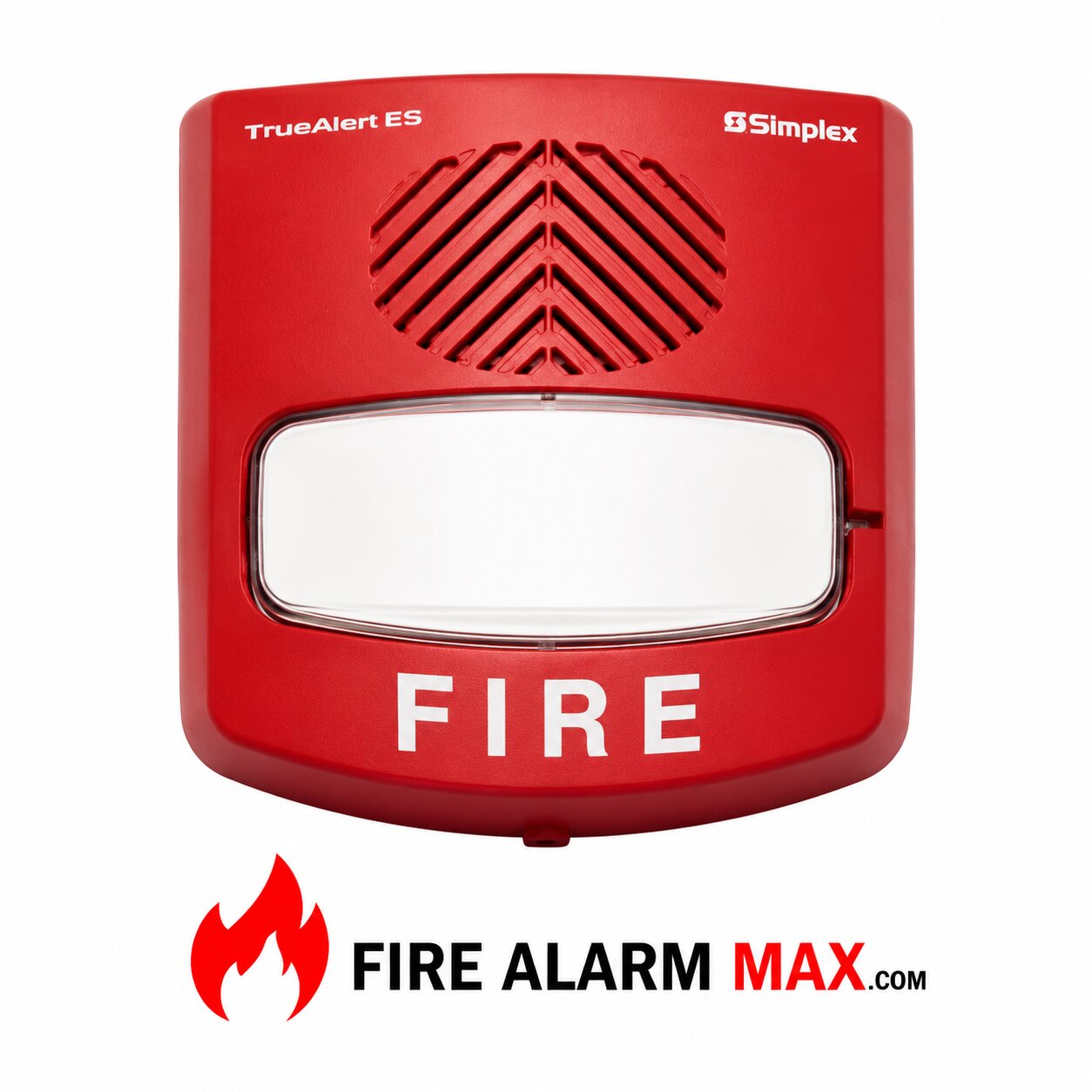 Simplex 49AVC-WRFIRE-O Weatherproof AV Faceplate