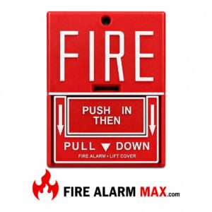 Fire-Lite BG-10LX Addressable Manual Pull Station