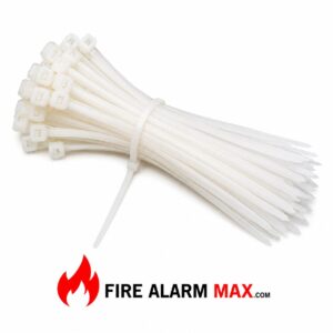 3M CT8NT50-C 8" White Cable Ties Plenum Pack Of 100