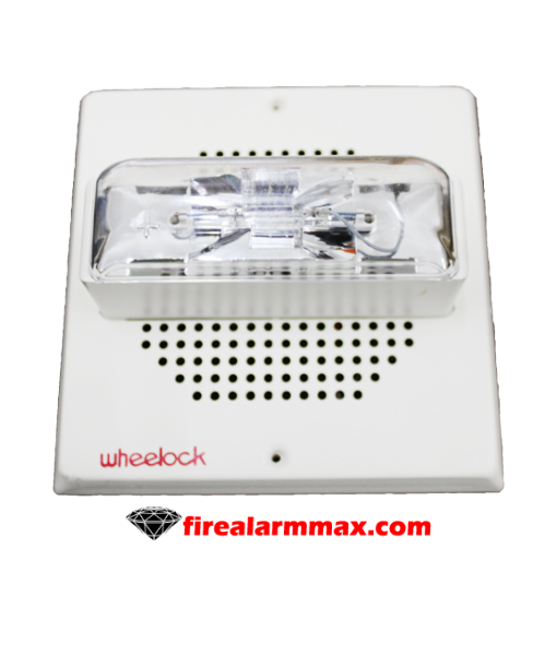 Cooper Wheelock ET7024MCWNW White Speaker Strobe Fire Alarm Max