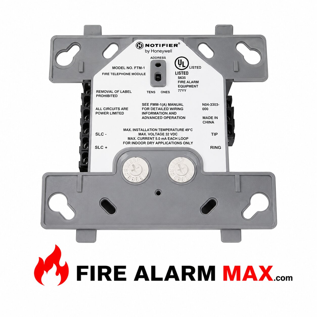 Notifier FTM-1 Firephone Control Module