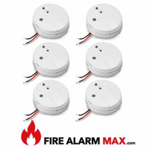 Edwards I12040A Smoke Fire Alarm (Pack of 6)