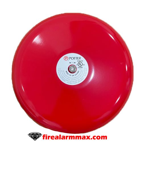 Potter Electric MBA1024 Powered Bell Fire Alarm Max