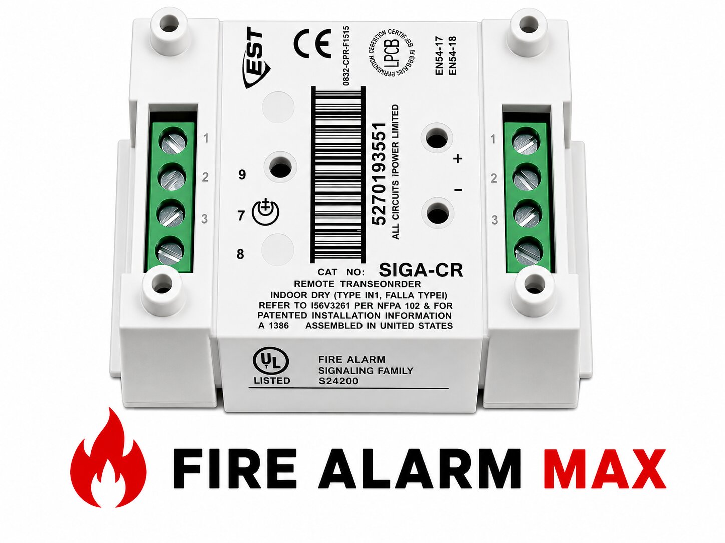 Edwards SIGA-CR Control Relay Module