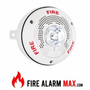 System Sensor SPSCWK Ceiling Speaker Strobe White