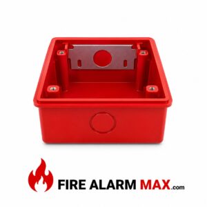 Siemens SPSSB-R Weatherproof Back Box Red
