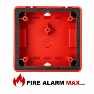 Siemens WPBBS-R Weatherproof Back Box Red P/N 500-636137