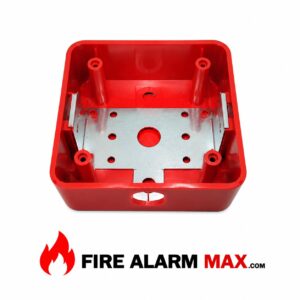 Siemens ZB-R Weatherproof Back Box-red P/n:500-636193