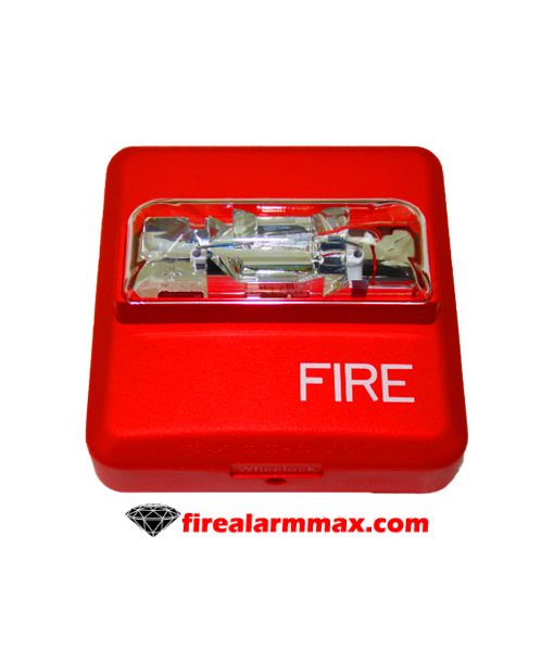 COOPER WHEELOCK ZRS-MCW-FR RED WALL MOUNT FIRE ALARM STROBE 9 AVAILABLE 