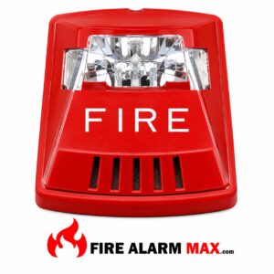 Cooper Wheelock HSR Horn Strobe Wall Red