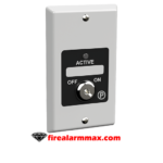 Potter PAD100-LEDK. Addressable LED W/ Key Switch.