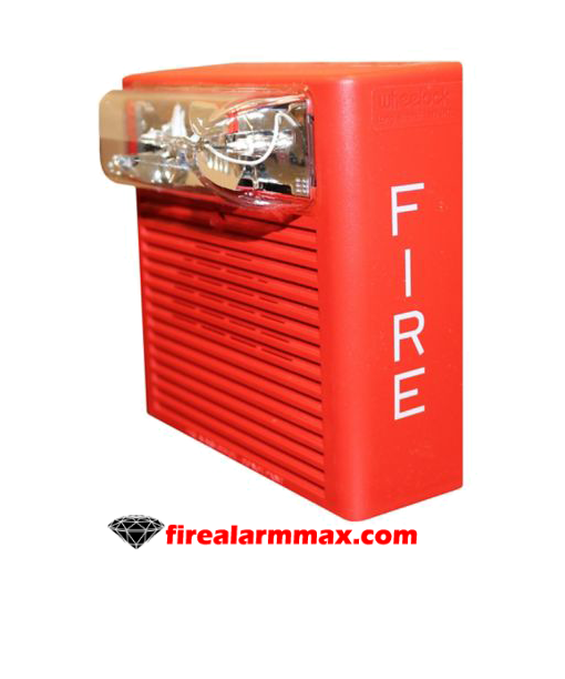 Cooper Wheelock ASWP24MCWHFR Horn Strobe Fire Alarm Max