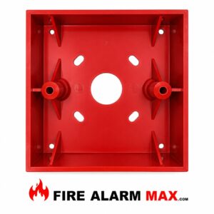 KAC SR-P(PC/ABS) Surface Mounting Box Red