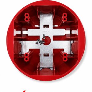 System Sensor SBBCR Ceiling, Back Box, Red