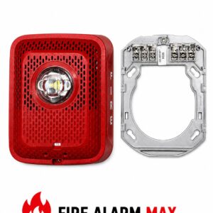 System Sensor SPSRLED Wall Speaker strobe Indoor