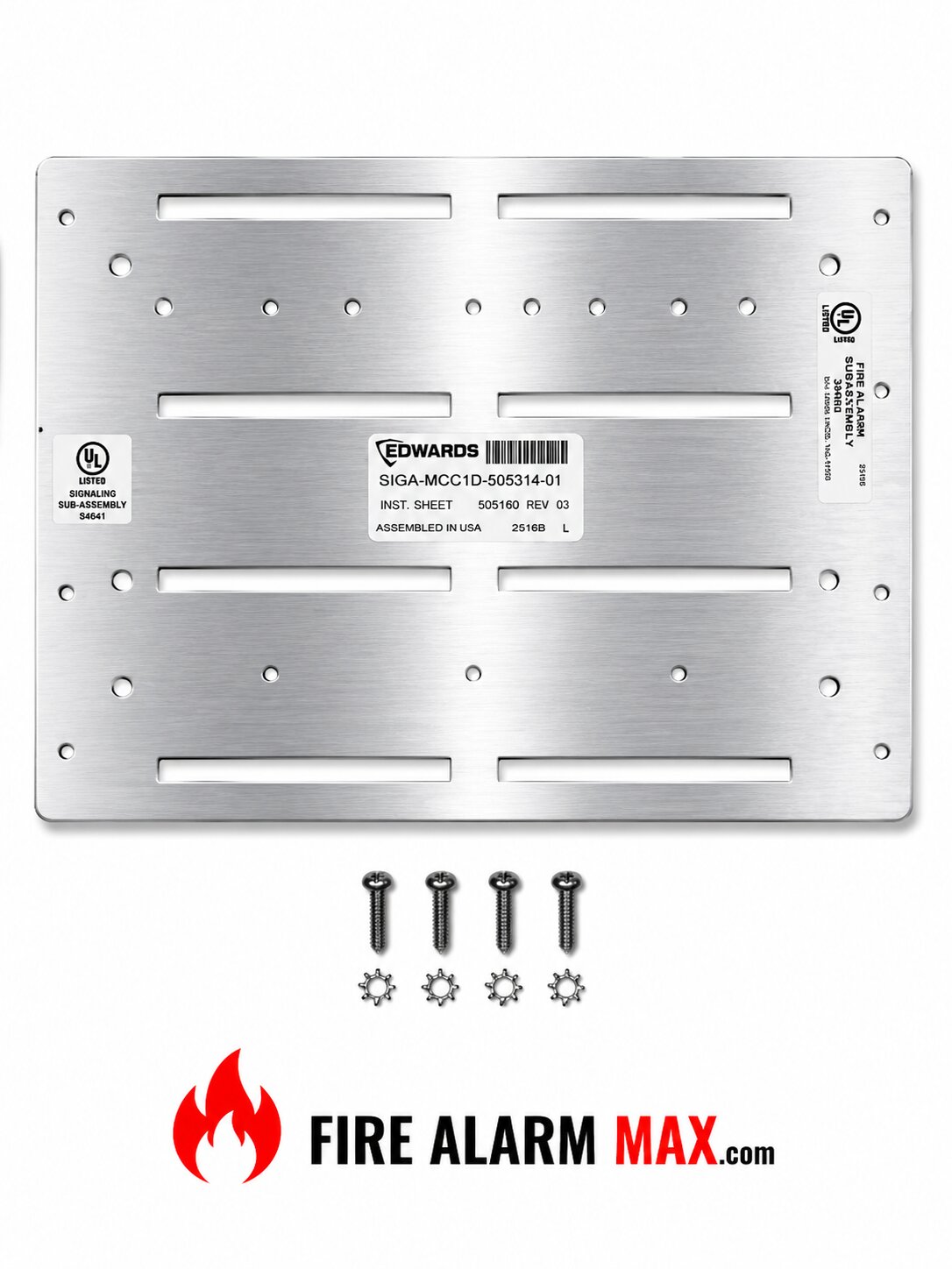 Edwards SIGA-MP1 Mounting Plate
