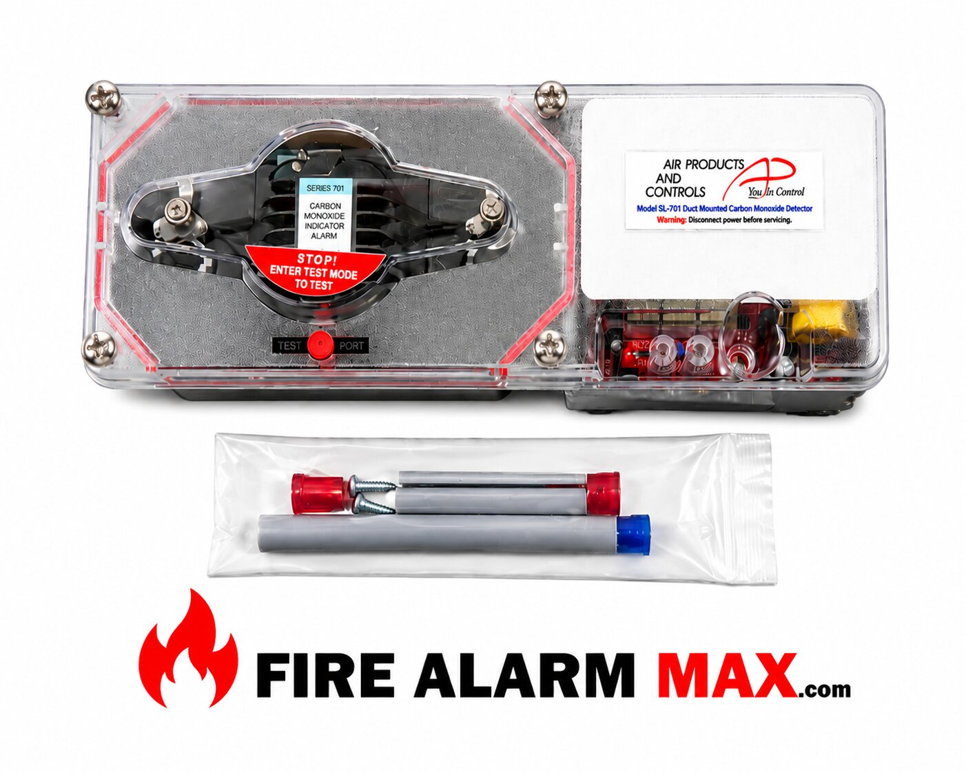 Space Age SSU-SL-701 Duct Carbon Monoxide Detector