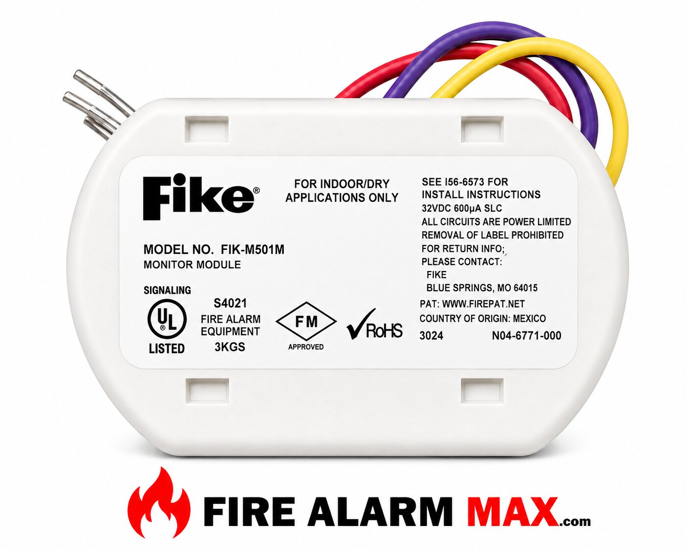 Fike FIK-M501M Addressable Mini Monitor Module