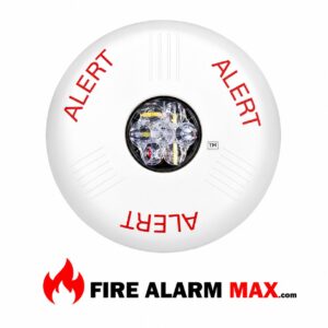 Siemens SL2SCW-AL Ceiling-Mount Strobe (ALERT) P/N: S54329-F196-A1