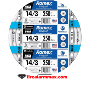 Southwire 14-3 ROMEX CU Copper wire - White - 250ft