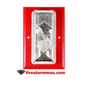 Edwards Est 202-6A-T Red Synchronized Strobe