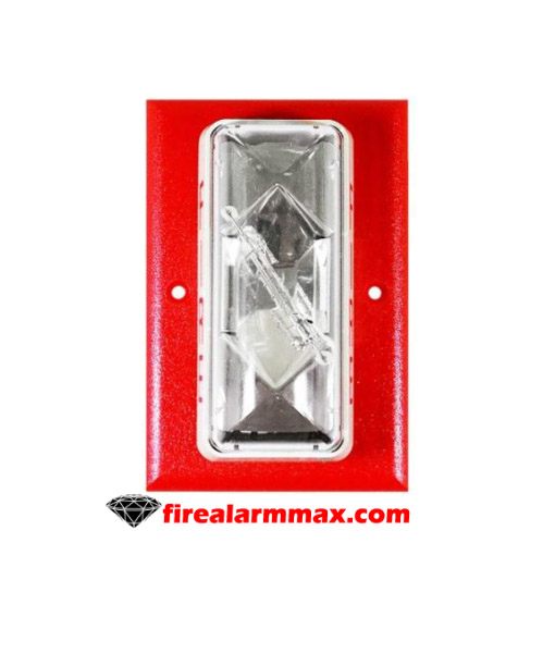 Edwards Est 202-6A-T Red Synchronized Strobe
