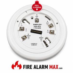 Simplex 4098-9770 Carbon Monoxide Base P/n:06501227