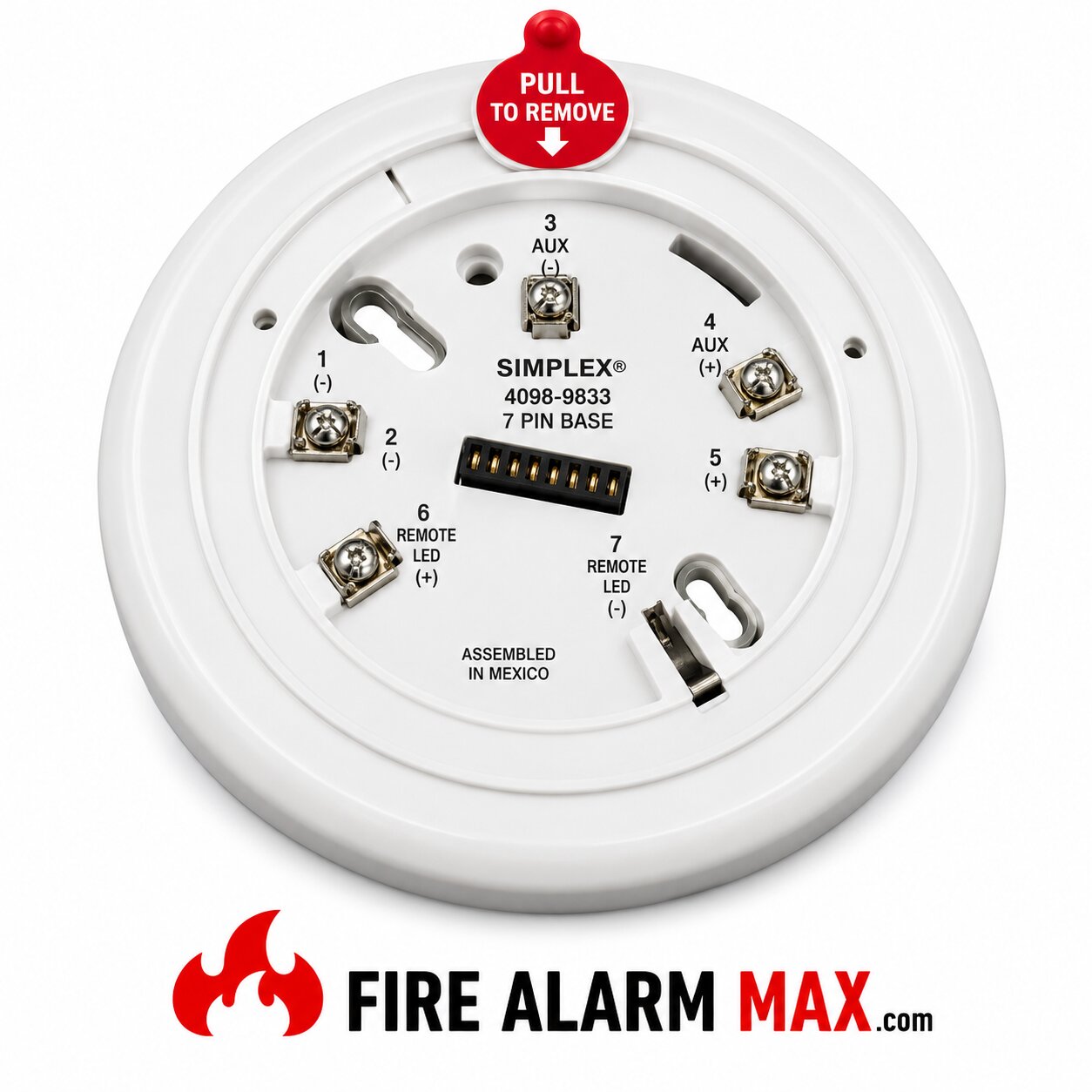 Simplex 4098-9770 Carbon Monoxide Base P/n:06501227