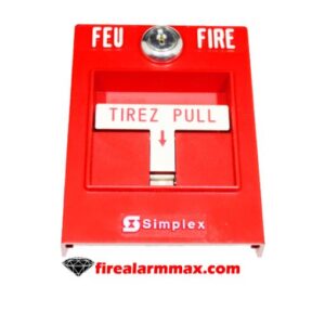 Simplex 4099-9001CB Pull Station Addr Bilingual P/n:0630699