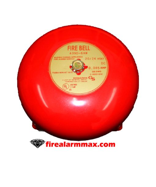 Edwards Est 439D-6AW-R. Fire Bell