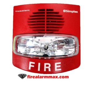 Simplex 4903-9417 Wall Red Horn Strobe P/n:0626586
