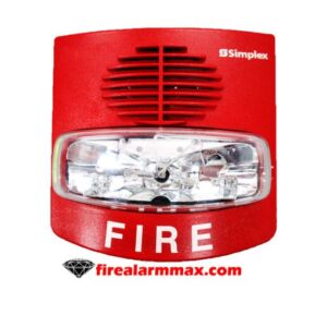 Simplex 4903-9418 Wall Horn Strobe Red P/n:0626587