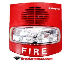 Simplex 4903-9426 Wall Horn Strobe Red