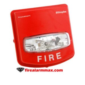 Simplex 4906-9105 Wall Mount Strobe Weatherproof (Red)