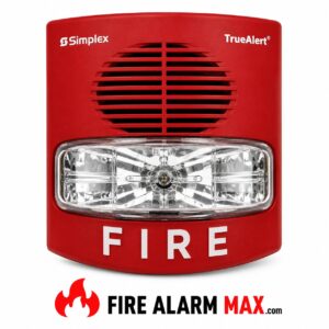 Simplex 4906-9127 Wall Horn Strobe (Red)