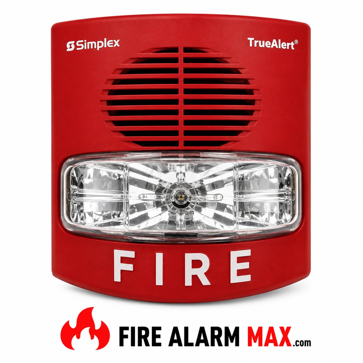 Simplex 4906-9127 Wall Horn Strobe (Red)