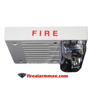 Simplex 4906-9130 Ceiling White Horn Strobe