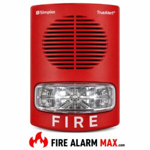Simplex 4906-9151 Wall Speaker Strobe (Red)