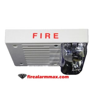 Simplex 4906-9230 Addressable White Horn Strobe
