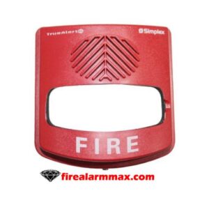Simplex 49AVC-WRFIRE-O. Weatherproof AV Faceplate