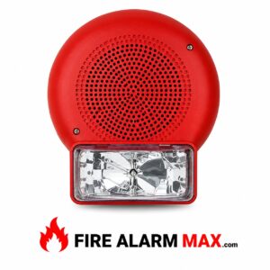 Simplex 49SVC-CRFIRE-O Red Cover w/ Fire Marking